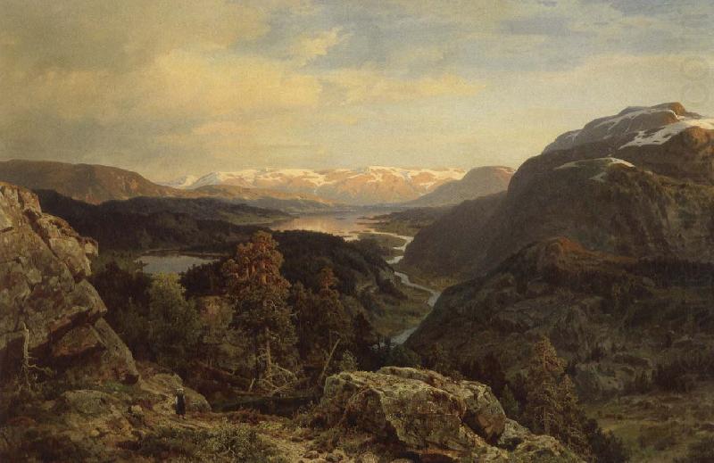 norskt berglandskap i afonsta, unknow artist